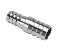 Conector de manguera de aire de 1 pieza, acoplador de tubería de metal, adaptador de manguera de acero inoxidable for sistemas de riego de suministro de agua.(10 * 13mm)