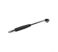 Conector de manguera de aire de doble cabeza, construcción de zinc, boquilla de bomba de neumáticos para vehículo, motocicleta, bicicleta, mango de agarre de inflado rápido, 280 mm
