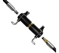 Conector de manguera de alta presión adaptador para compatible con Parkside Kärcher serie K acoplamiento rápido de latón de acero inoxidable limpiador de alta presión accesorios clic (Karcher K series