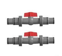 Conector de manguera de bomba de filtro de 32/38 mm, conector de manguera de piscina de junta en T, adaptador en T de 3 vías para derivación del calentador, ajuste seguro de reducción de fugas para