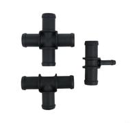 Conector de manguera de calefacción de refrigerante para BMW para mini Cooper S R52 R53 2002-2006 repuesto para OE 17127518613 17127518615 17127518614 plástico juego de 3 piezas sistema de