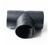 Conector de manguera de conducto de 3 vías | Conector de manguera de conducto de 3 vías para secador de ventilador de escape | Tubo de codo de pieza en Y para conductos de ventilación de aire de 60mm/