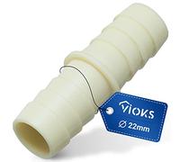 Conector de manguera de desagüe adaptador de 22 mm de diámetro para manguera de desagüe de lavadora y lavavajillas