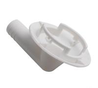 Conector de manguera de drenaje de aire acondicionado de 42 mm, adaptador flexible de plástico para unidades de CA tipo mini split y ventana, instalación práctica, resistente a fugas, color blanco