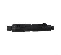 Conector de manguera de filtro de acuario con válvula de cierre para una extracción suave de la manguera y flujo de agua controlado en tanques de peces (12-16 mm)