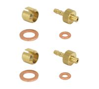 Conector de manguera de freno Elvedes, oliva, inserto - pasador y junta compatib