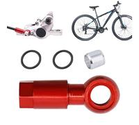 Conector de Manguera de Freno Hidráulico para Bicicleta | Recambio de Oliva para Mangueras,Conector Hidráulico de Precisión para Carretera, Montaña, Viajes y Taller