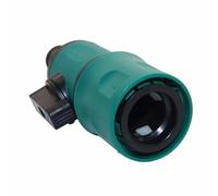 Conector de manguera de jardín: conector de válvula de parada de tubería de agua, válvula de cierre de manguera de jardín, herramienta de riego para espacios verdes públicos, jardinería en casa