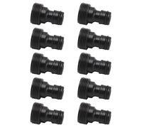 Conector De Manguera De Jardín De 10 Piezas, Rosca Macho G3/4, Adaptador De Rosca De Manguera De Agua De 25 Mm, Conectores Rápidos De Extremo De Manguera Macho, Conector Rápido, Conector Rápido De Man