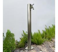 Conector de manguera de jardín de acero inoxidable, extensión de manguera flexible para un riego eficiente al aire libre en patios, patios y pasillos, herramienta de riego esencial para jardines