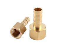 Conector de manguera de latón, cola de púa de 4mm-19mm, 1/8 ", 1/4", 1/2 ", 3/8", adaptador de acoplador de junta de conector de cobre de hilo femenino BSP(14mm,3/4")