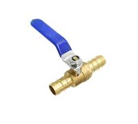 Conector de manguera de latón de 16 mm y 19 mm for grifo de agua, válvula de bola de metal, conector rápido for grúa, válvula de control de aire y aceite.(16MM)