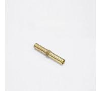 Conector de manguera de latón de 8 mm, ajuste recto para agua, aire y aceite, junta de tubo de metal robusta estándar del Reino Unido (6 mm)
