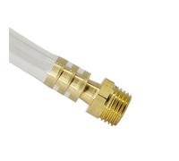 Conector de manguera de latón, rosca macho/hembra, aire, gas, tubería de agua, Barb Pagoda