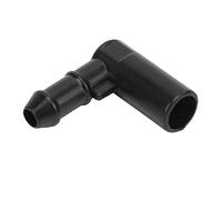 Conector de manguera de limpiaparabrisas 13171805, conector de manguera de 90 grados para parabrisas + conector de arandela de faro compatible con bomba de lavadora 13171805