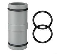 Conector de manguera de piscina, adaptador de control de flujo de agua de 32 mm de diámetro con junta tórica, para sistema de piscina sobre el suelo (1 unidad)