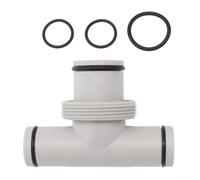 Conector de manguera de piscina, para válvula de émbolo dividido Intex de 1.5 a 2 pulgadas, 1.25 pulgadas, adaptador de junta en T, accesorio de bomba