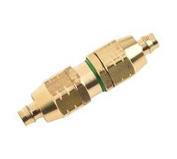 Conector de manguera de pulverización de cobre agrícola, junta de extensión de reparación de tuberías de agua de alta presión para sistemas de riego agrícola, ajuste resistente a la corrosión con