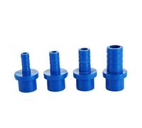 Conector de manguera de PVC de 20/25/32 mm a 5/8/10/12/14/16/20 mm, conector rápido, adaptador de junta de pagoda de plástico rígido, accesorios de tubería, 4 unidades(Blue,O.D 20-14mm)
