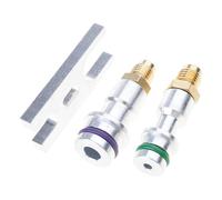 Conector de manguera de refrigeración, tapón de prueba de fugas de coche, detección de fugas automática, accesorios de reparación de aire acondicionado