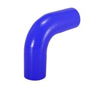 Conector de manguera de silicona, codo de 90 grados, Intercooler de admisión Turbo, ID de 38-102mm, Multicolor(63mm Id Blue)