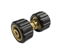 Conector de manguera M22 a M22 para Kärcher - M22 x 1,5 rosca interior, adaptador de 6 cm para limpiador de alta presión, manguera conector adecuado para Kärcher K/HD/HDS, piezas de repuesto para