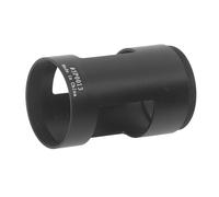 Conector de Manguito Adaptador de Anillo T2 Hueco de Aleación de Aluminio para Cámara SLR, Diseño Hueco, Uso Resistente y Versátil, 7,1 Cm de Longitud, 4,5 Cm de Diámetro, para