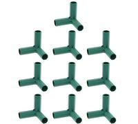 Conector de marco de jardinería - Conector de marco de jardín de 16 mm, accesorios de PVC Conner | 5 tipos accesorios de PVC resistentes muebles de calidad codo