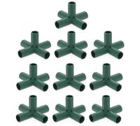 Conector de marco de jardinería - Conector de marco de jardín de 16 mm, accesorios de PVC Conner | 5 tipos accesorios de PVC resistentes muebles de calidad codo
