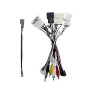 Conector de mazo de cables for radio de coche, adaptador CANBus compatible con Toyota Camry, C-HR, Corolla, Yaris, Sienna y Prado con amplificador de audio JBL.(Only Cable)