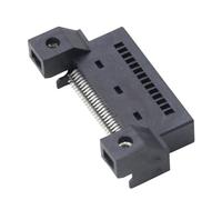 Conector de montaje a horcajadas 1C de 56 pines sin carcasa de metal para almacenamiento de servidor PCIe 5.0, conector de tarjeta de controlador de inteligencia artificial
