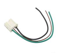 Conector de motor del soplador, cable de coleta, 1 paquete, para Kia Forte 2018-2024, OEM 97113-G2000, carcasa ABS, blanco, reemplazo directo