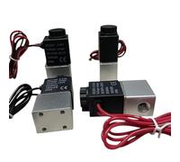 Conector de pagoda de latón de 4 mm, válvula solenoide de latón normalmente abierta 1/8 "12V 24V 110V 220V, válvulas neumáticas de 2 vías para agua bidireccional (Normally Open AC110V,6 mm)