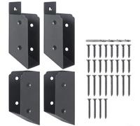 Conector De para barandilla, Para En para acero Inoxidable Para Madera | Conector De para barandilla De En para acero Inoxidable Para Madera 2X4, Ángulos Múltiples