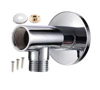 Conector de pared para ducha, válvula angular, adaptador de manguera de ducha, conector de repuesto denso, conector que ahorra espacio para hotel, hogar y baño