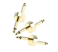 Conector De Pedal De Efectos De Guitarra Eléctrica, 3 Uds., 1/4 Pulgadas, 6,3mm, Tipo Z, Interfaz Jack Acoplador Piezas de Guitarra Accesorios de Repuesto