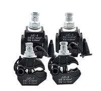 Conector de perforación de aislamiento Abrazadera de cable sin pelado Divisor rápido Sección de línea principal de 1 kV 1,5-35/16-95 mm2 Derivación 1,5-10/4-50 mm2 1 pieza(JJC-3)