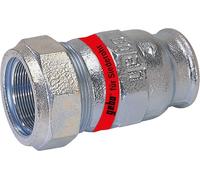 Conector de pinza Gebo 2" IG x 57 mm I, para tubo de ebullición, Tempergu