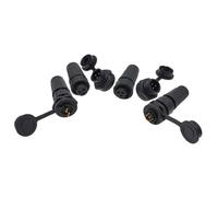 Conector de plástico PY07, conectores a tope de 2 pines, 3 pines, 4 pines, 5 pines, 6 pines, 7 pines, 8 pines, Z108, 1 Uds.(3P Threaded)