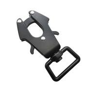 Conector de plomo para perro, con clip de conexión de cuello, conexión giratoria, cierre rápido para mascotas, suministros de metal, hebilla para senderismo, entrenamiento