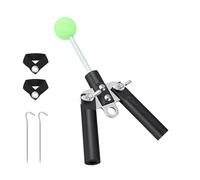 Conector De Poste para Tienda De Campaña - Conector para Tienda De Campaña con Dosel, Enchufe para Tiendas De Campaa con Dosel, Suministros para Acampar con Ángulo Ajustable Flexible De Acer