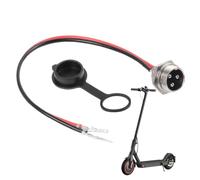 Conector de Puerto de Carga de Scooter eléctrico: del Cargador de Cabeza de aviación de 3 Pines | Enchufe de Puerto de Carga de diseño Impermeable y Impermeable para Scooters eléctricos y v