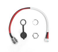 Conector de puerto de carga para scooter de equilibrio compatible con conexión de aviación de 4 cables de 3 pines que proporciona una transferencia de energía eficiente y construcción