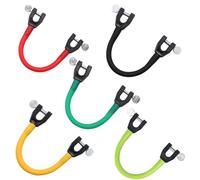 Conector de punta de esquí - 8.2 x 1.3 x 0.4 pulgadas, conector de punta portátil para niños, conectores SkiClips | Herramientas de entrenamiento de nieve fáciles y resistentes, ayuda de cuña SkiTip