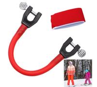 Conector de Puntas de Esquí, Conectores De Snowboard para Niños, Conector de Esquí Portátil Ayuda para Entrenamiento de Esquí Accesorios de Snowboard para Niños, Ski Skispitzenverbinder