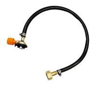 Conector de recarga de gas para camping: herramienta de carga de tanque, enlace de combustible para barbacoa, accesorio para estufa de senderismo | Válvula de recarga diseñada para una conexión segura