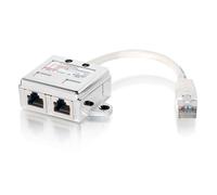 Equip 127603 divisor de red Metálico, Blanco