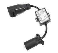 Conector De Remolque De 7 Pines, Conector De Plástico Para Automóvil, Conector De Hoja De 7 Vías Para Vehículos De EE. UU. A Conector Redondo Europeo De 13 Pines Para Automóvil Y Camión