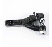 Conector de Remolque de Alta Resistencia, diseño de Bloqueo Manual, construcción en Acero Duradero, Adecuado para remolques de Larga Distancia, conexión de Remolque