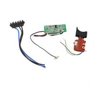 Conector de repuesto eficiente para placa de control de taladro compatible con modelos WORX WU390, WX390